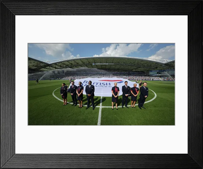 Framed Print : Brighton and Hove Albion v Manchester United Premier League 19MAY24 Framed Print : Brighton and Hove Albion v Manchester United Premier League 19MAY24
