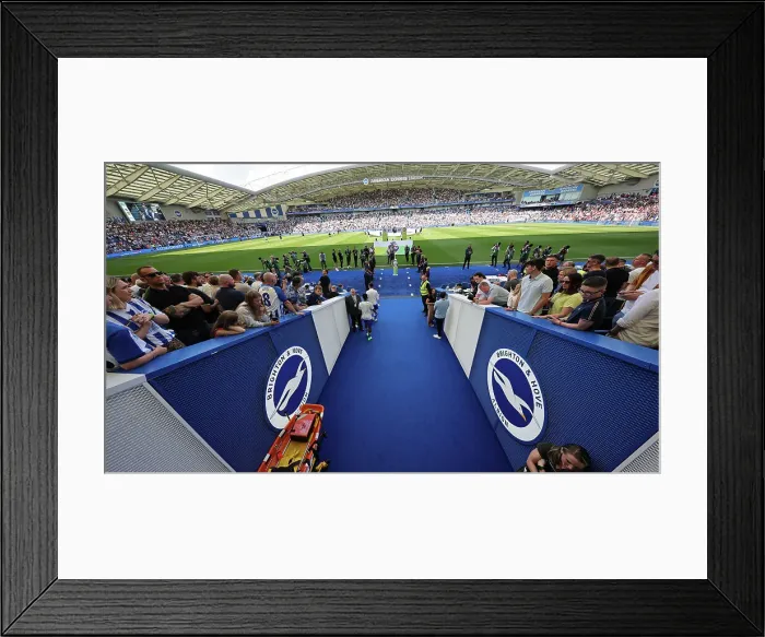 Framed Print : Brighton and Hove Albion v Manchester United Premier League 19MAY24 Framed Print : Brighton and Hove Albion v Manchester United Premier League 19MAY24