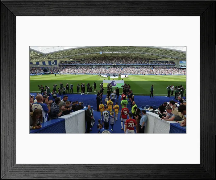 Framed Print : Brighton and Hove Albion v Manchester United Premier League 19MAY24 Framed Print : Brighton and Hove Albion v Manchester United Premier League 19MAY24