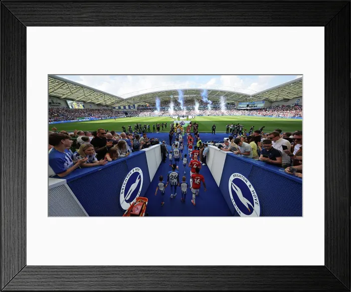 Framed Print : Brighton and Hove Albion v Manchester United Premier League 19MAY24 Framed Print : Brighton and Hove Albion v Manchester United Premier League 19MAY24