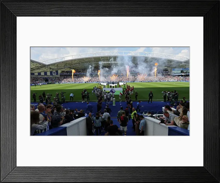 Framed Print : Brighton and Hove Albion v Manchester United Premier League 19MAY24 Framed Print : Brighton and Hove Albion v Manchester United Premier League 19MAY24
