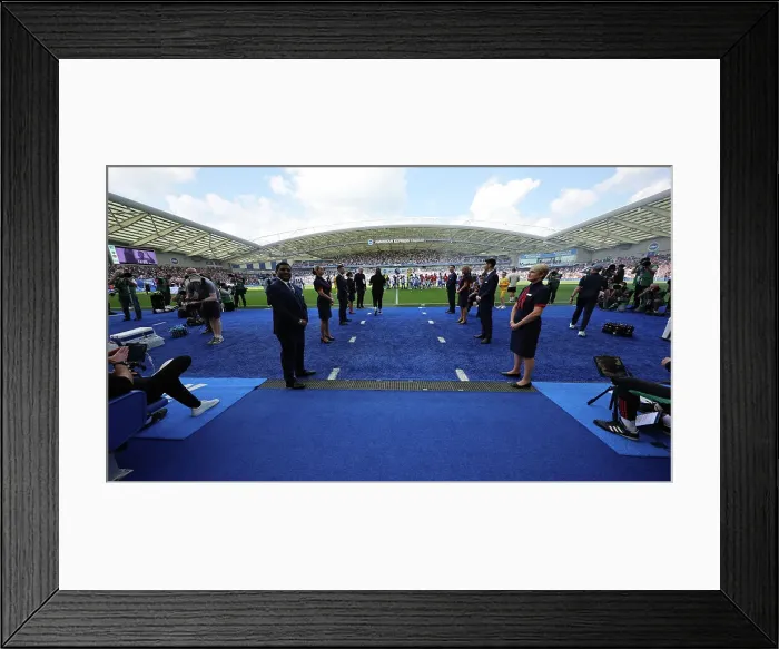 Framed Print : Brighton and Hove Albion v Manchester United Premier League 19MAY24 Framed Print : Brighton and Hove Albion v Manchester United Premier League 19MAY24