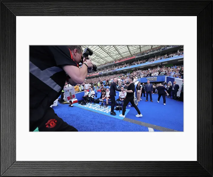 Framed Print : Brighton and Hove Albion v Manchester United Premier League 19MAY24 Framed Print : Brighton and Hove Albion v Manchester United Premier League 19MAY24