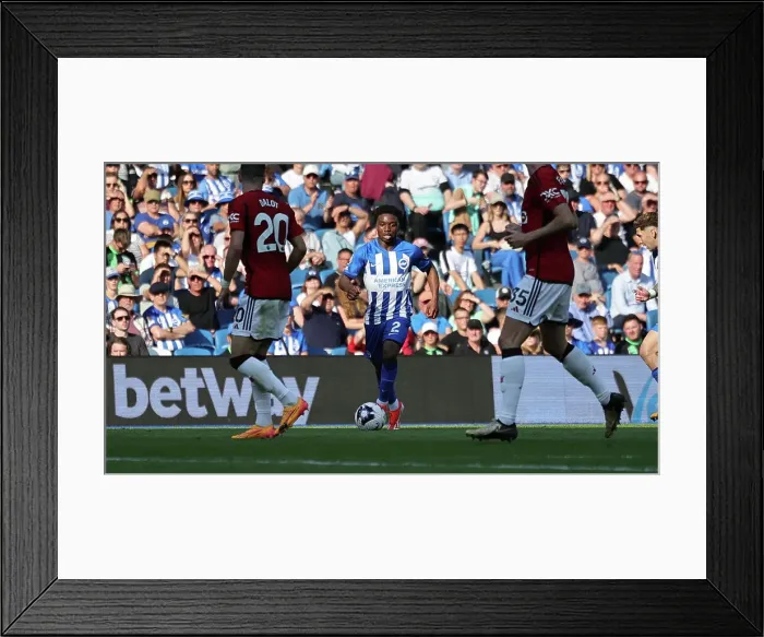 Framed Print : Brighton and Hove Albion v Manchester United Premier League 19MAY24 Framed Print : Brighton and Hove Albion v Manchester United Premier League 19MAY24