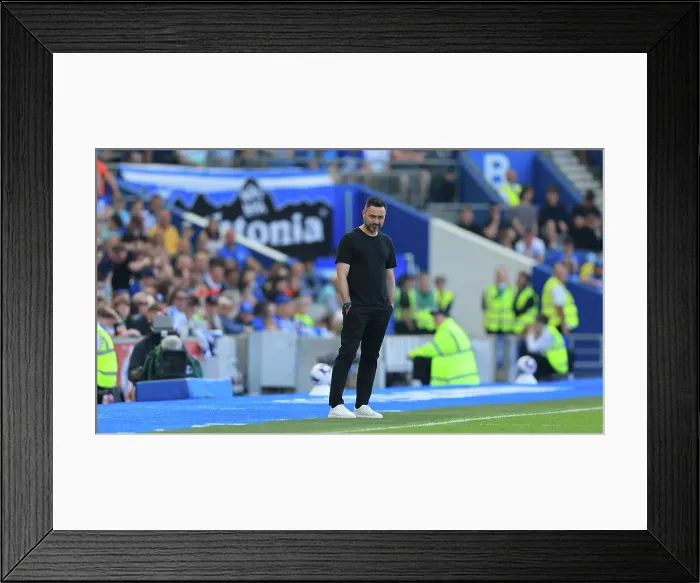 Framed Print : Brighton and Hove Albion v Manchester United Premier League 19MAY24 Framed Print : Brighton and Hove Albion v Manchester United Premier League 19MAY24