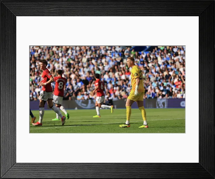 Framed Print : Brighton and Hove Albion v Manchester United Premier League 19MAY24 Framed Print : Brighton and Hove Albion v Manchester United Premier League 19MAY24
