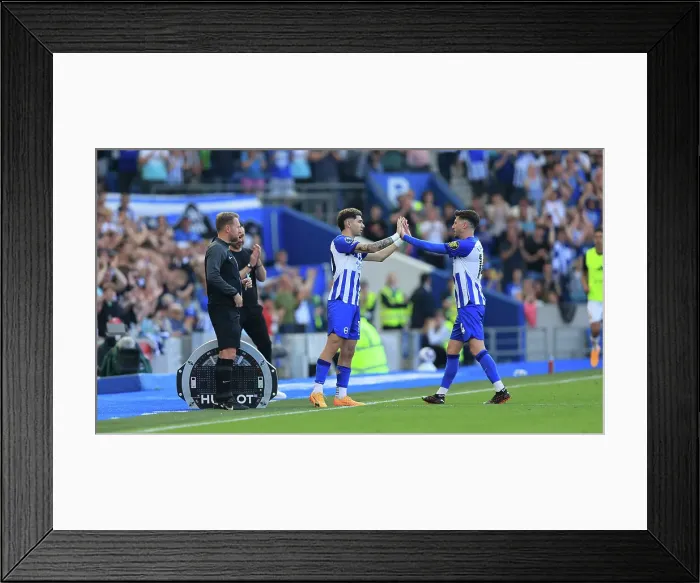 Framed Print : Brighton and Hove Albion v Manchester United Premier League 19MAY24 Framed Print : Brighton and Hove Albion v Manchester United Premier League 19MAY24