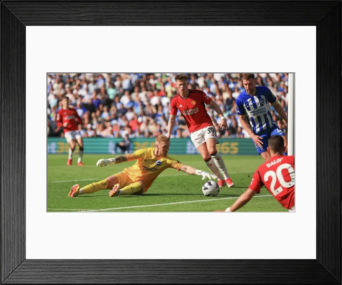 Framed Print : Brighton and Hove Albion v Manchester United Premier League 19MAY24 Framed Print : Brighton and Hove Albion v Manchester United Premier League 19MAY24
