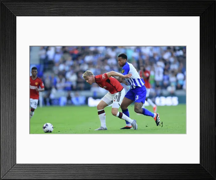 Framed Print : Brighton and Hove Albion v Manchester United Premier League 19MAY24 Framed Print : Brighton and Hove Albion v Manchester United Premier League 19MAY24