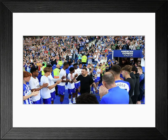 Framed Print : Brighton and Hove Albion v Manchester United Premier League 19MAY24 Framed Print : Brighton and Hove Albion v Manchester United Premier League 19MAY24