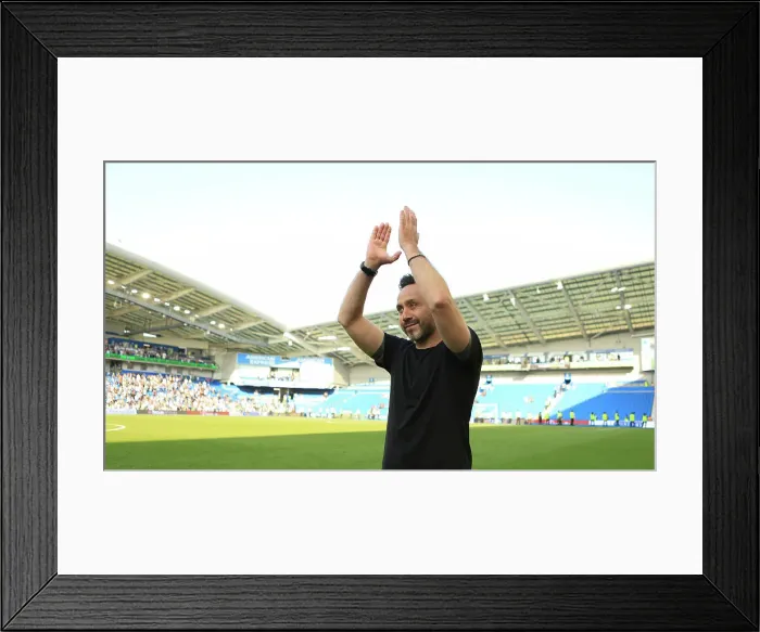 Framed Print : Brighton and Hove Albion v Manchester United Premier League 19MAY24 Framed Print : Brighton and Hove Albion v Manchester United Premier League 19MAY24