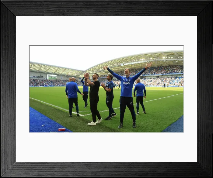 Framed Print : Brighton and Hove Albion v Manchester United Premier League 19MAY24 Framed Print : Brighton and Hove Albion v Manchester United Premier League 19MAY24