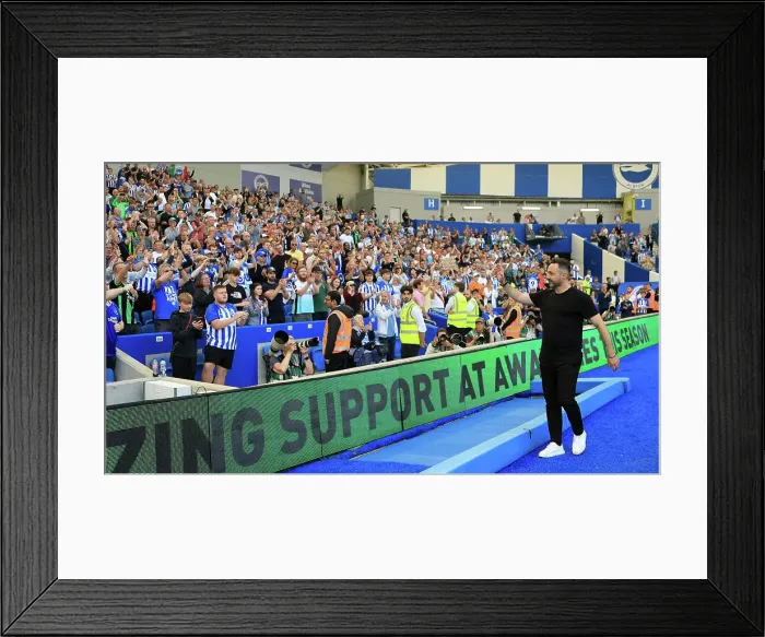 Framed Print : Brighton and Hove Albion v Manchester United Premier League 19MAY24 Framed Print : Brighton and Hove Albion v Manchester United Premier League 19MAY24
