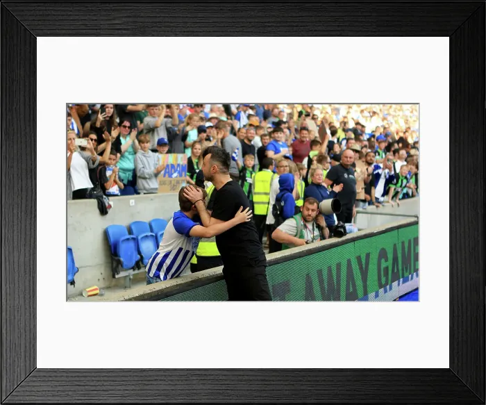 Framed Print : Brighton and Hove Albion v Manchester United Premier League 19MAY24 Framed Print : Brighton and Hove Albion v Manchester United Premier League 19MAY24