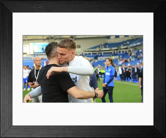 Framed Print : Brighton and Hove Albion v Manchester United Premier League 19MAY24 Framed Print : Brighton and Hove Albion v Manchester United Premier League 19MAY24