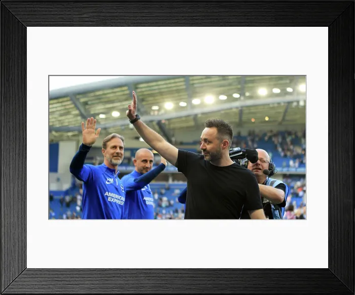 Framed Print : Brighton and Hove Albion v Manchester United Premier League 19MAY24 Framed Print : Brighton and Hove Albion v Manchester United Premier League 19MAY24
