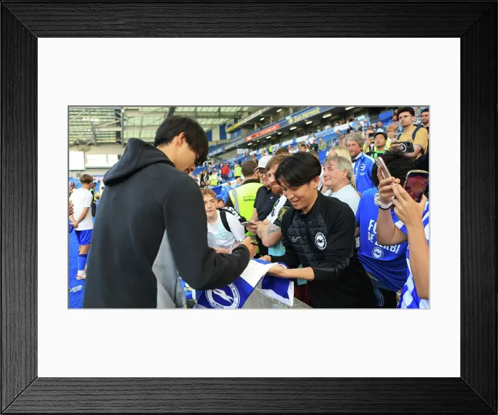 Framed Print : Brighton and Hove Albion v Manchester United Premier League 19MAY24 Framed Print : Brighton and Hove Albion v Manchester United Premier League 19MAY24
