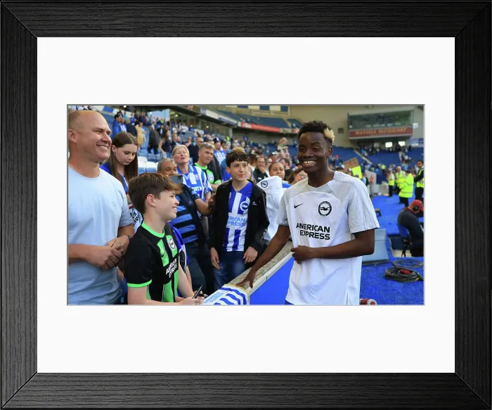Framed Print : Brighton and Hove Albion v Manchester United Premier League 19MAY24 Framed Print : Brighton and Hove Albion v Manchester United Premier League 19MAY24