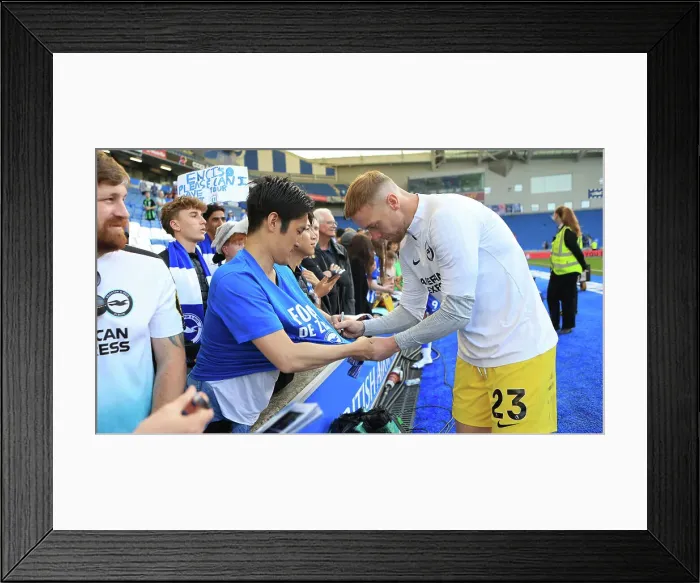 Framed Print : Brighton and Hove Albion v Manchester United Premier League 19MAY24 Framed Print : Brighton and Hove Albion v Manchester United Premier League 19MAY24