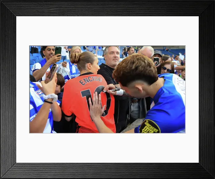 Framed Print : Brighton and Hove Albion v Manchester United Premier League 19MAY24 Framed Print : Brighton and Hove Albion v Manchester United Premier League 19MAY24