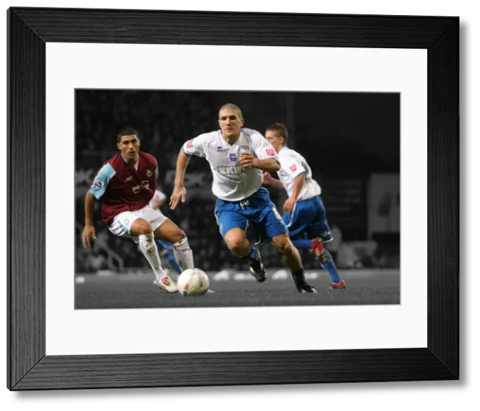 Framed Print : West Ham Match Action 06JAN07 Framed Print : West Ham Match Action 06JAN07