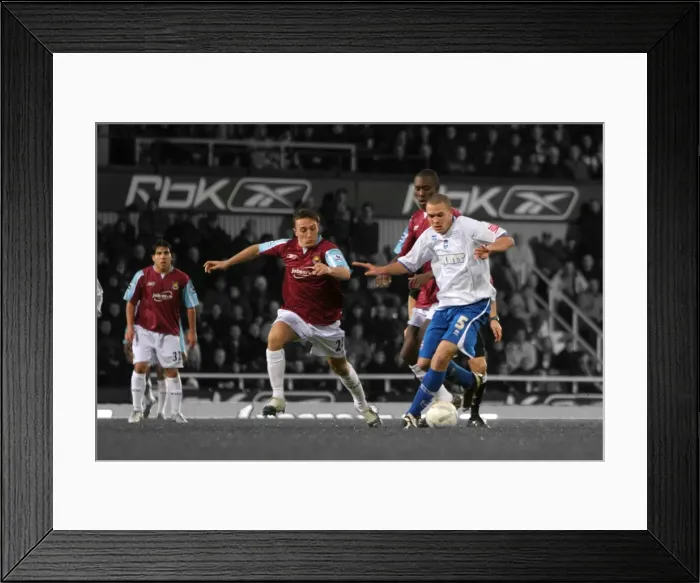 Framed Print : West Ham Match Action 06JAN07 Framed Print : West Ham Match Action 06JAN07