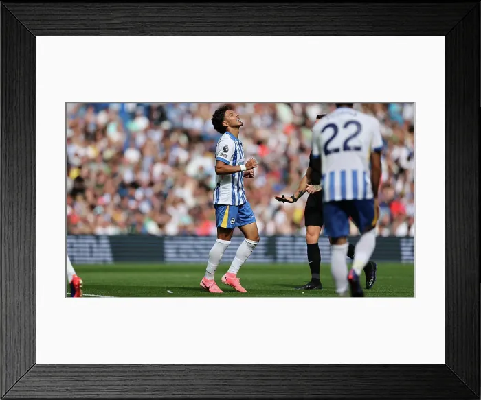 Framed Print : Brighton and Hove Albion v Villarreal CF Pre Season Friendly 10AUG24 Framed Print : Brighton and Hove Albion v Villarreal CF Pre Season Friendly 10AUG24