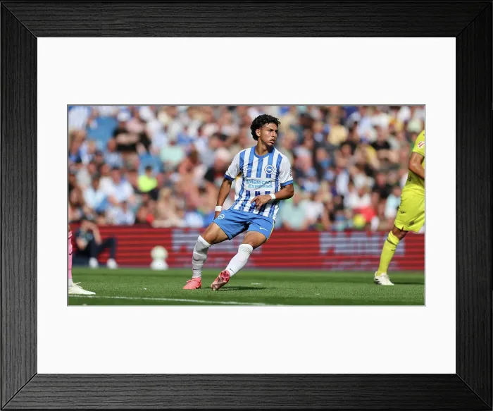 Framed Print : Brighton and Hove Albion v Villarreal CF Pre Season Friendly 10AUG24 Framed Print : Brighton and Hove Albion v Villarreal CF Pre Season Friendly 10AUG24