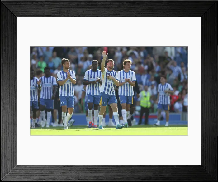 Framed Print : Brighton and Hove Albion v Villarreal CF Pre Season Friendly 10AUG24 Framed Print : Brighton and Hove Albion v Villarreal CF Pre Season Friendly 10AUG24