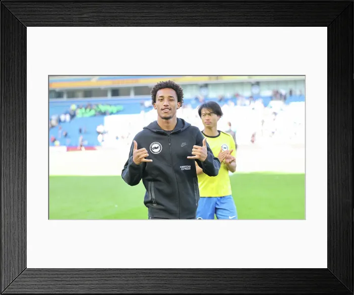 Framed Print : Brighton and Hove Albion v Villarreal CF Pre Season Friendly 10AUG24 Framed Print : Brighton and Hove Albion v Villarreal CF Pre Season Friendly 10AUG24