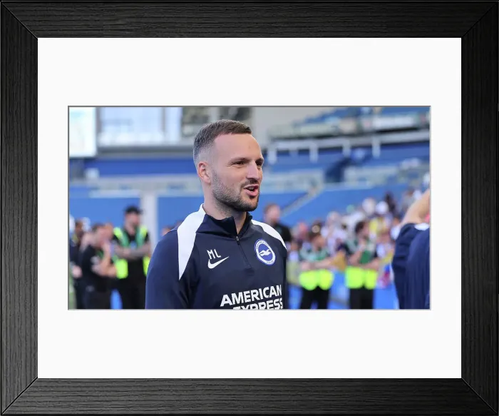 Framed Print : Brighton and Hove Albion v Villarreal CF Pre Season Friendly 10AUG24 Framed Print : Brighton and Hove Albion v Villarreal CF Pre Season Friendly 10AUG24