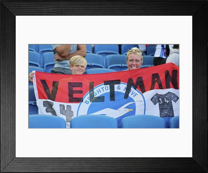 Framed Print : Brighton and Hove Albion v Villarreal CF Pre Season Friendly 10AUG24 Framed Print : Brighton and Hove Albion v Villarreal CF Pre Season Friendly 10AUG24