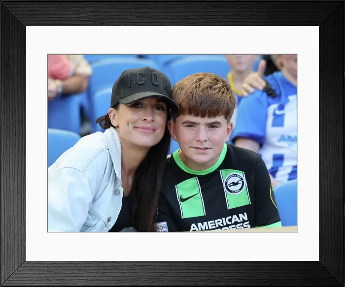 Framed Print : Brighton and Hove Albion v Villarreal CF Pre Season Friendly 10AUG24 Framed Print : Brighton and Hove Albion v Villarreal CF Pre Season Friendly 10AUG24