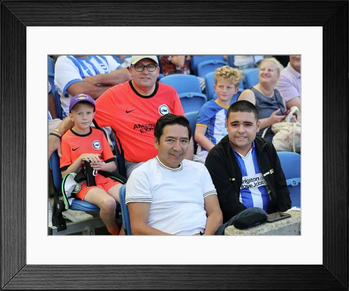 Framed Print : Brighton and Hove Albion v Villarreal CF Pre Season Friendly 10AUG24 Framed Print : Brighton and Hove Albion v Villarreal CF Pre Season Friendly 10AUG24