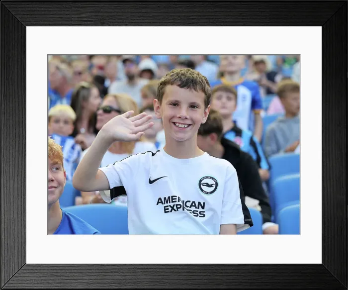 Framed Print : Brighton and Hove Albion v Villarreal CF Pre Season Friendly 10AUG24 Framed Print : Brighton and Hove Albion v Villarreal CF Pre Season Friendly 10AUG24