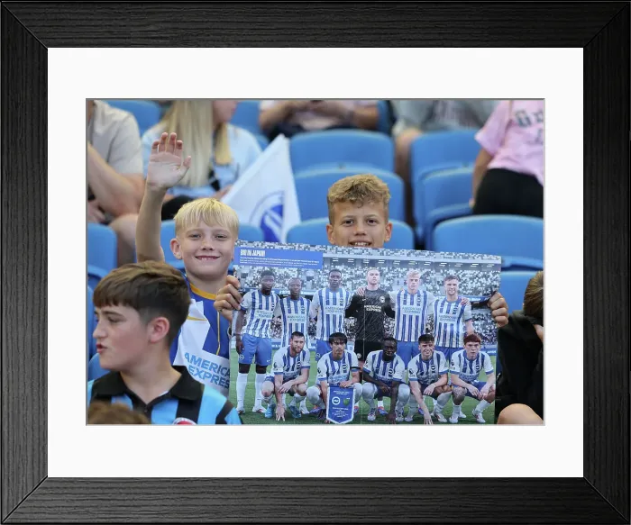 Framed Print : Brighton and Hove Albion v Villarreal CF Pre Season Friendly 10AUG24 Framed Print : Brighton and Hove Albion v Villarreal CF Pre Season Friendly 10AUG24