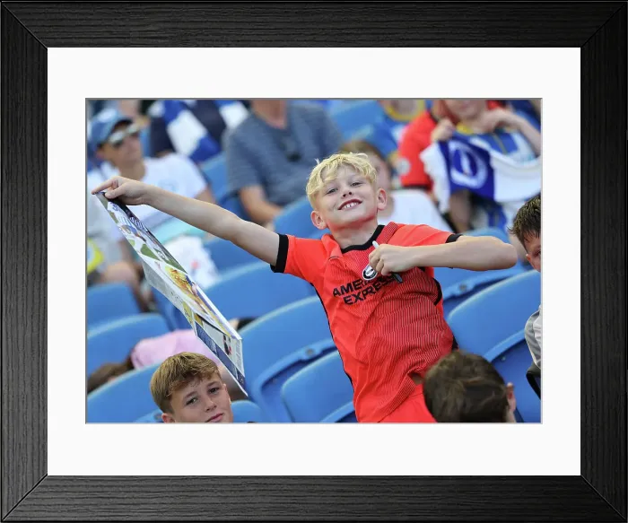 Framed Print : Brighton and Hove Albion v Villarreal CF Pre Season Friendly 10AUG24 Framed Print : Brighton and Hove Albion v Villarreal CF Pre Season Friendly 10AUG24