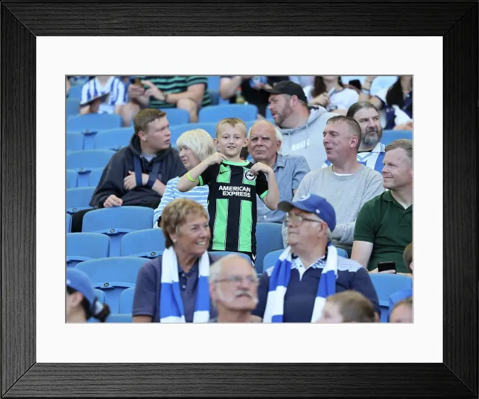 Framed Print : Brighton and Hove Albion v Villarreal CF Pre Season Friendly 10AUG24 Framed Print : Brighton and Hove Albion v Villarreal CF Pre Season Friendly 10AUG24