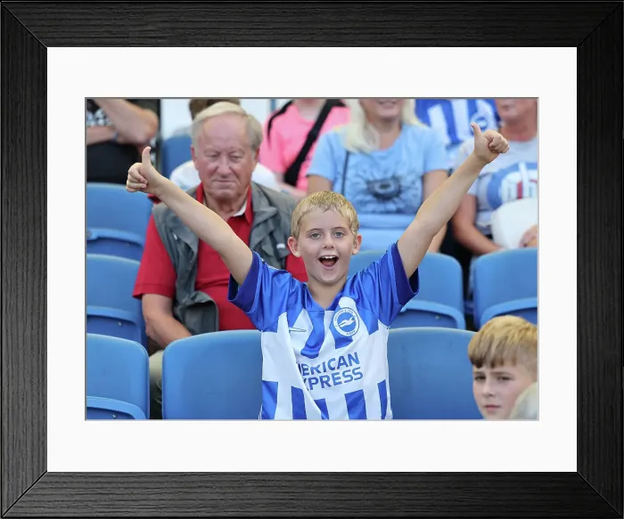 Framed Print : Brighton and Hove Albion v Villarreal CF Pre Season Friendly 10AUG24 Framed Print : Brighton and Hove Albion v Villarreal CF Pre Season Friendly 10AUG24