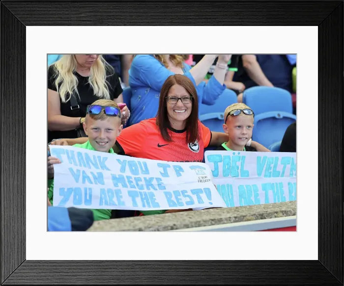 Framed Print : Brighton and Hove Albion v Villarreal CF Pre Season Friendly 10AUG24 Framed Print : Brighton and Hove Albion v Villarreal CF Pre Season Friendly 10AUG24