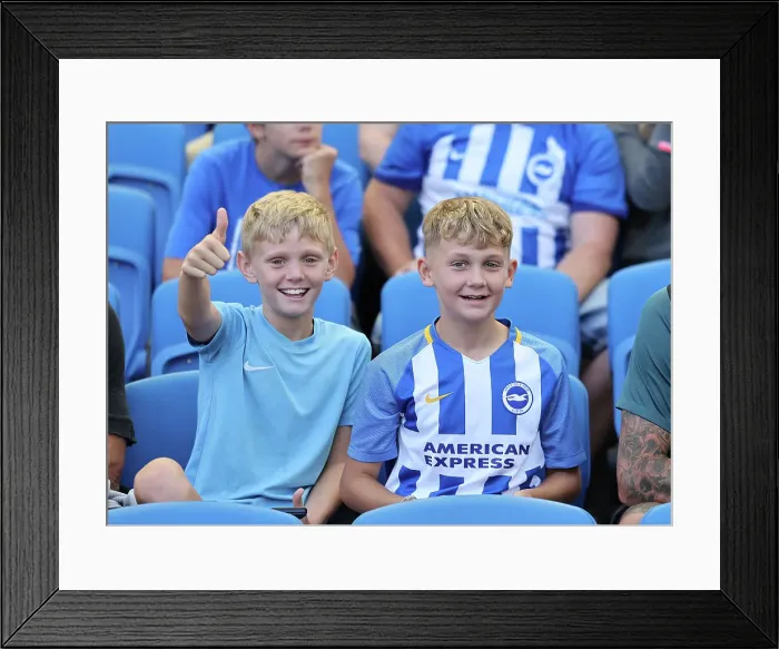 Framed Print : Brighton and Hove Albion v Villarreal CF Pre Season Friendly 10AUG24 Framed Print : Brighton and Hove Albion v Villarreal CF Pre Season Friendly 10AUG24