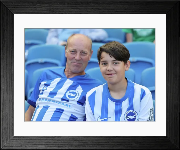 Framed Print : Brighton and Hove Albion v Villarreal CF Pre Season Friendly 10AUG24 Framed Print : Brighton and Hove Albion v Villarreal CF Pre Season Friendly 10AUG24