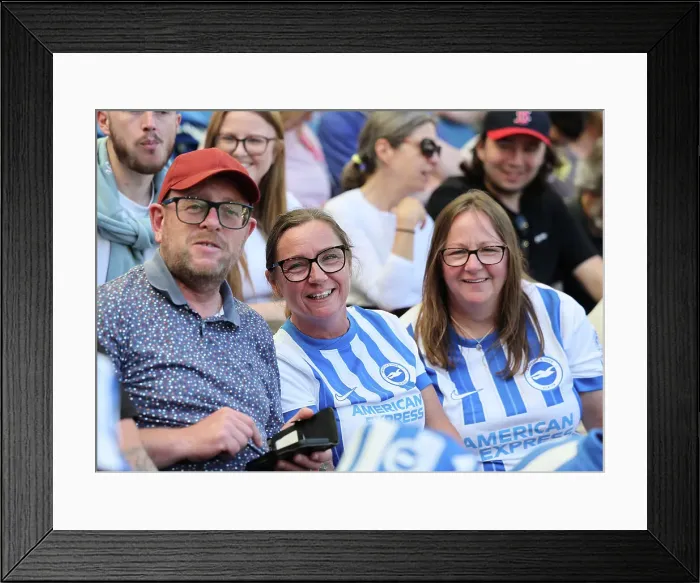 Framed Print : Brighton and Hove Albion v Villarreal CF Pre Season Friendly 10AUG24 Framed Print : Brighton and Hove Albion v Villarreal CF Pre Season Friendly 10AUG24