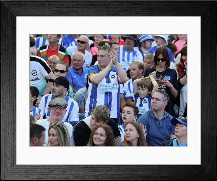 Framed Print : Brighton and Hove Albion v Villarreal CF Pre Season Friendly 10AUG24 Framed Print : Brighton and Hove Albion v Villarreal CF Pre Season Friendly 10AUG24
