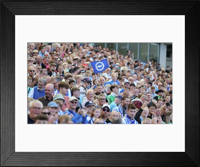 Framed Print : Brighton and Hove Albion v Villarreal CF Pre Season Friendly 10AUG24 Framed Print : Brighton and Hove Albion v Villarreal CF Pre Season Friendly 10AUG24