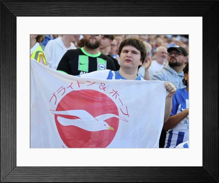 Framed Print : Brighton and Hove Albion v Villarreal CF Pre Season Friendly 10AUG24 Framed Print : Brighton and Hove Albion v Villarreal CF Pre Season Friendly 10AUG24