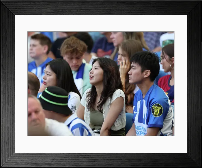 Framed Print : Brighton and Hove Albion v Villarreal CF Pre Season Friendly 10AUG24 Framed Print : Brighton and Hove Albion v Villarreal CF Pre Season Friendly 10AUG24