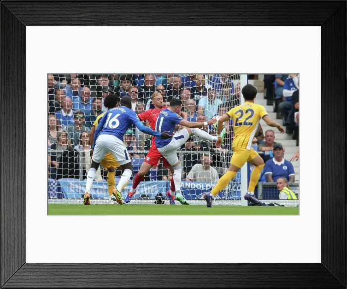 Framed Print : Everton v Brighton and Hove Albion Premier League 17AUG24 Framed Print : Everton v Brighton and Hove Albion Premier League 17AUG24