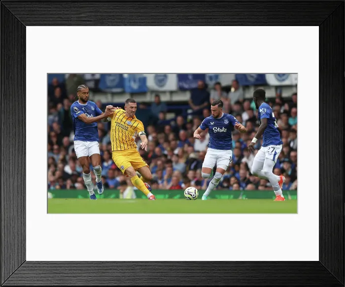 Framed Print : Everton v Brighton and Hove Albion Premier League 17AUG24 Framed Print : Everton v Brighton and Hove Albion Premier League 17AUG24