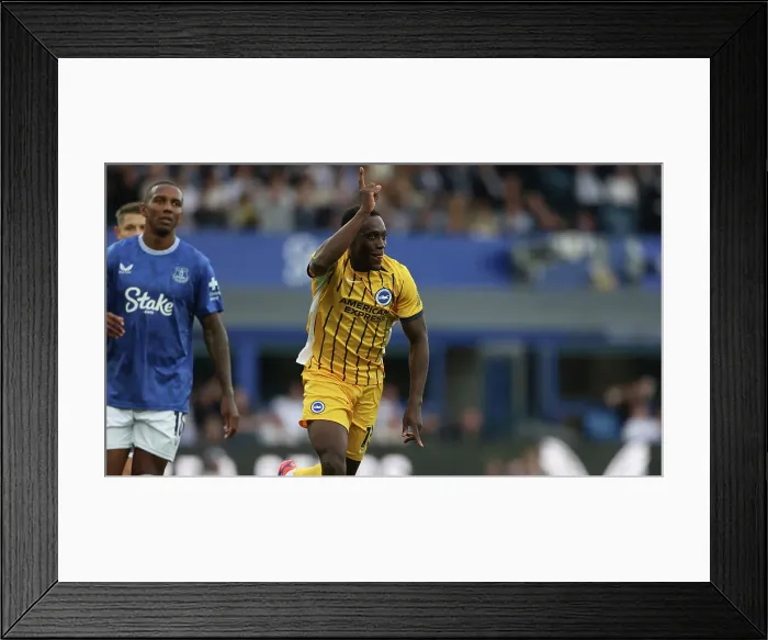 Framed Print : Everton v Brighton and Hove Albion Premier League 17AUG24 Framed Print : Everton v Brighton and Hove Albion Premier League 17AUG24
